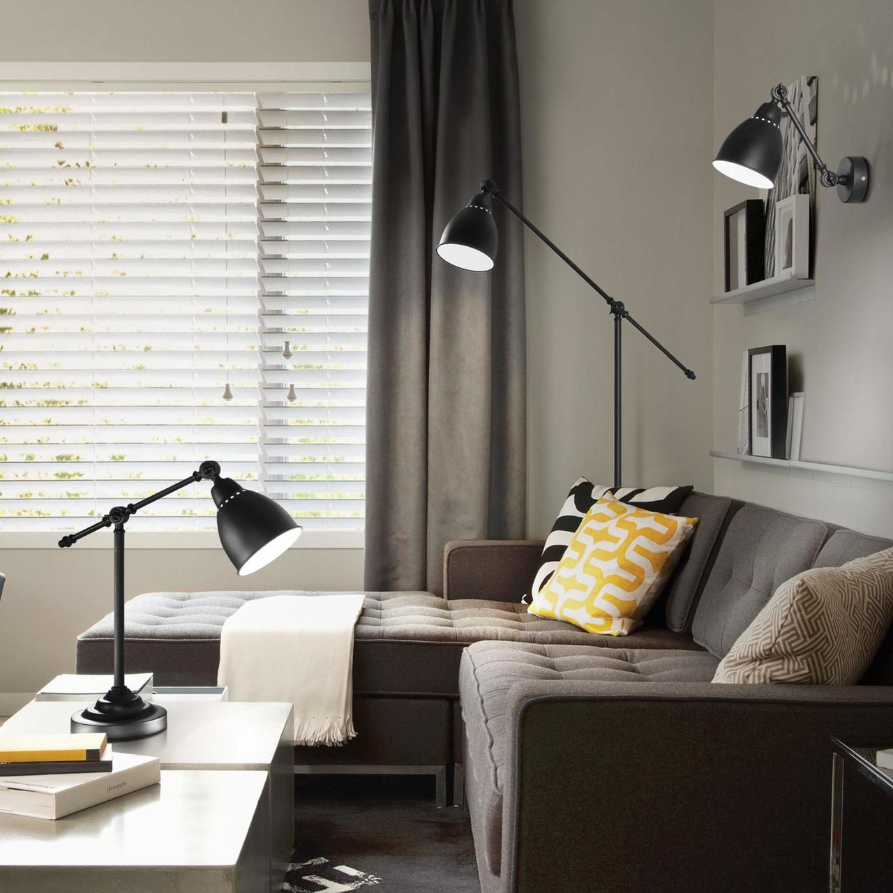 Бра NEWTON AP1 NERO (027852), IDEAL LUX - Зображення 027852_INS.jpg