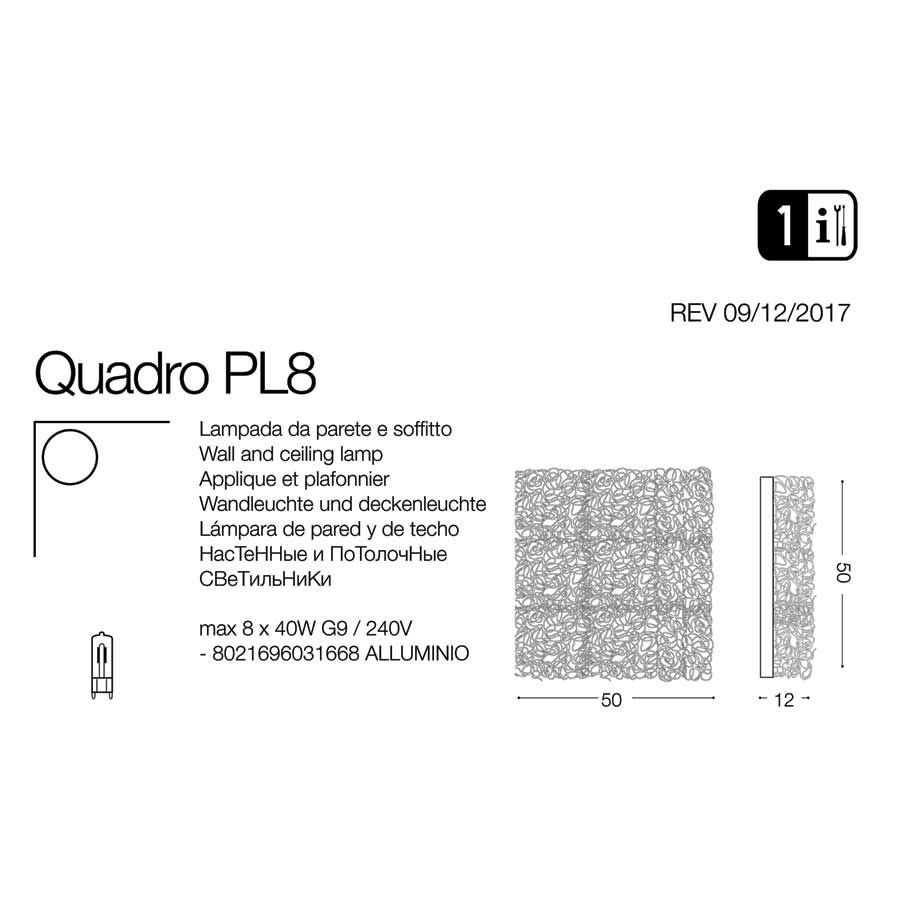 Світильник QUADRO PL8 (031668), IDEAL LUX - Зображення 031668-.jpg