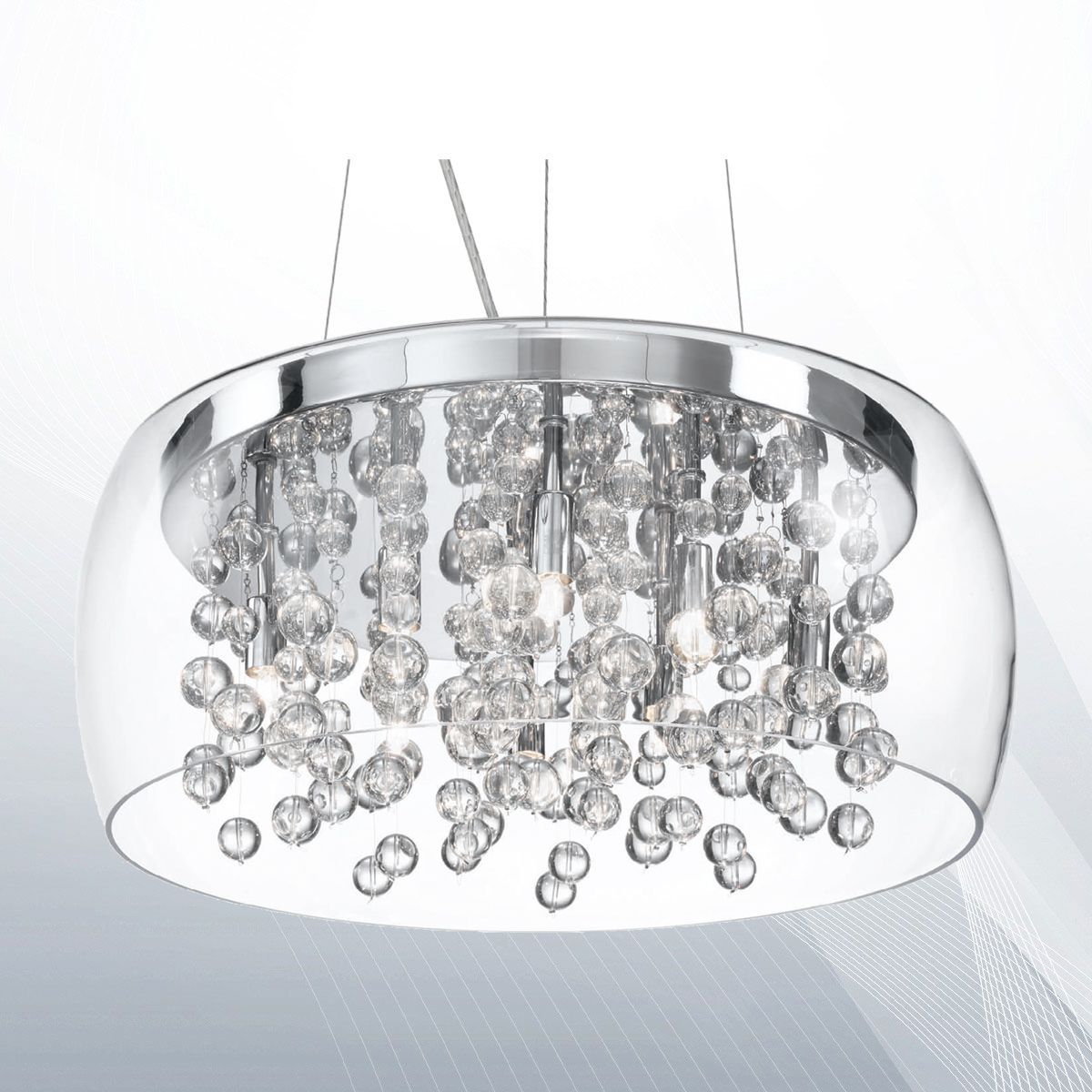 Люстра AUDI-80 SP8 TRASPARENTE (031750), IDEAL LUX - Зображення 031750.jpg