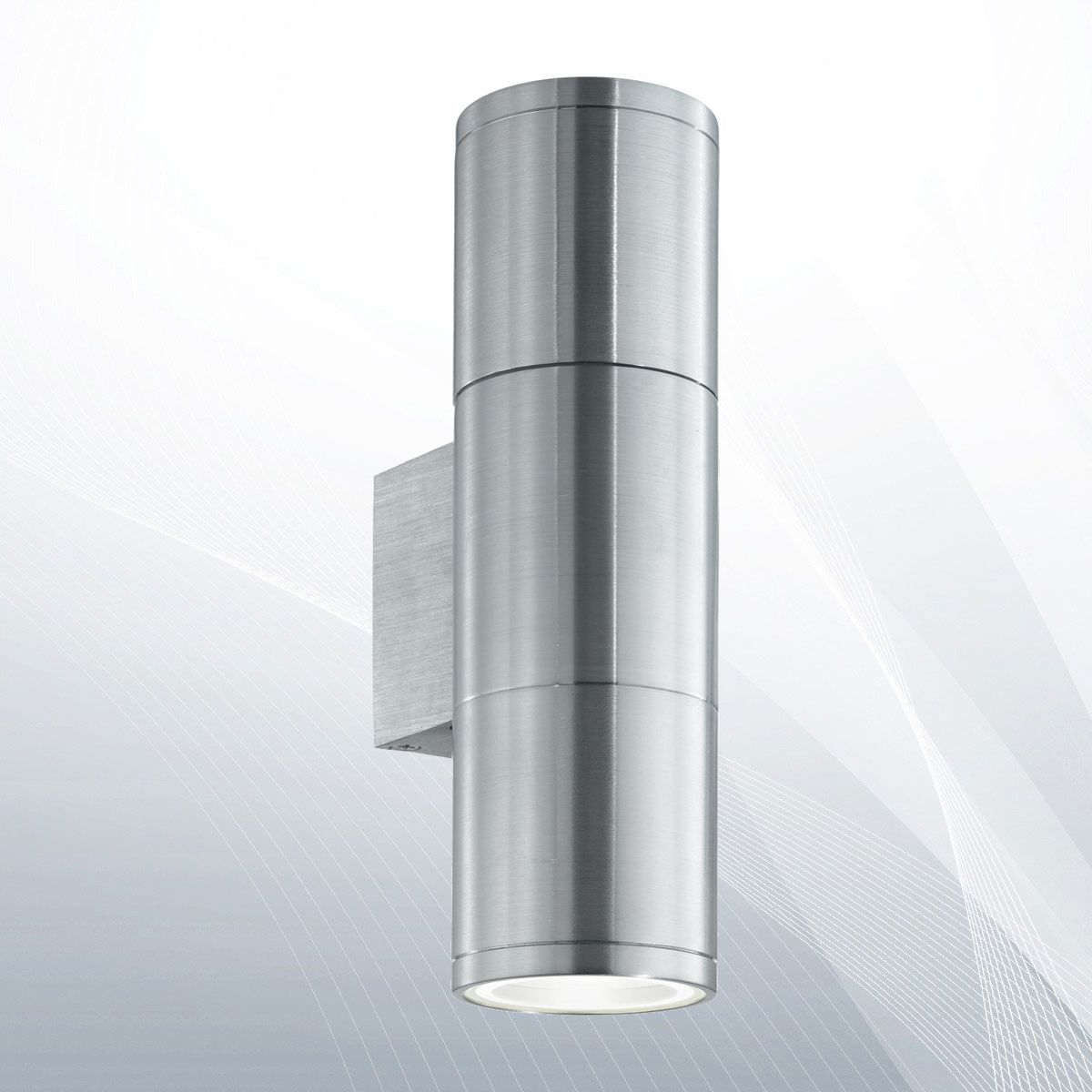 Світильник вуличний GUN AP2 SMALL ALLUMINIO (033013), IDEAL LUX - Зображення