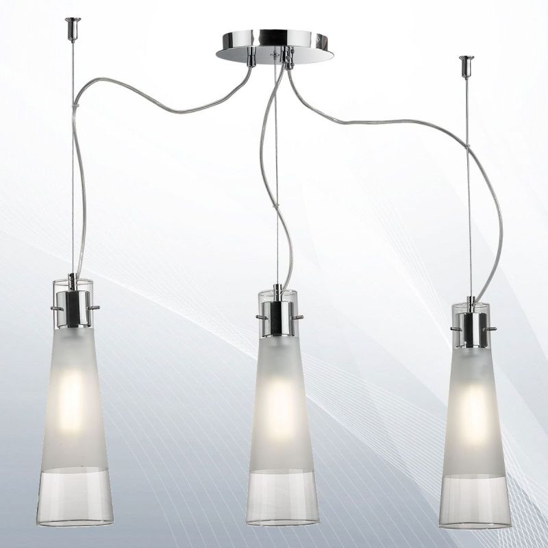 Люстра KUKY SP3 TRASPARENTE (033952), IDEAL LUX - Зображення