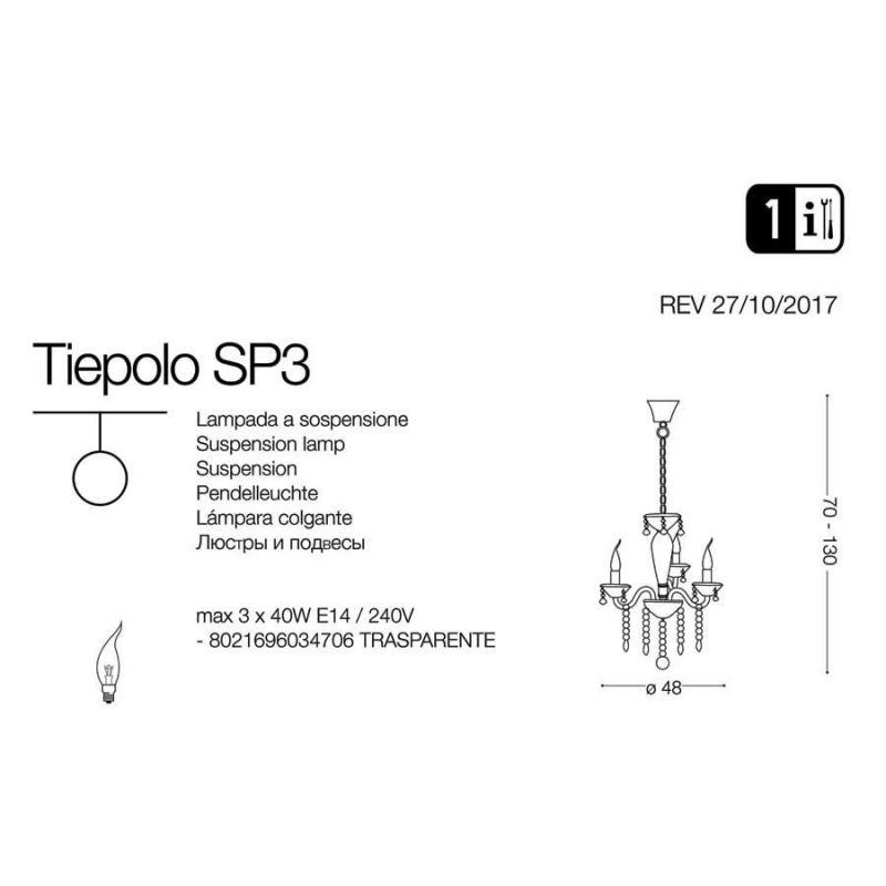 Люстра TIEPOLO SP3 (034706), IDEAL LUX - Зображення 034706-.jpg