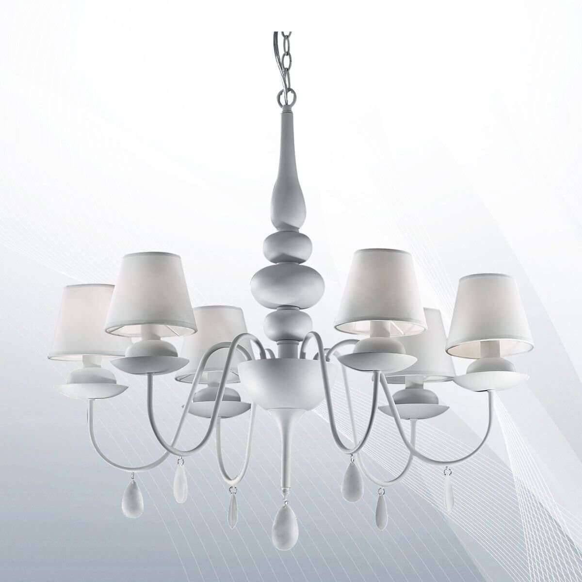 Люстра BLANCHE SP6 BIANCO (035581), IDEAL LUX - Зображення