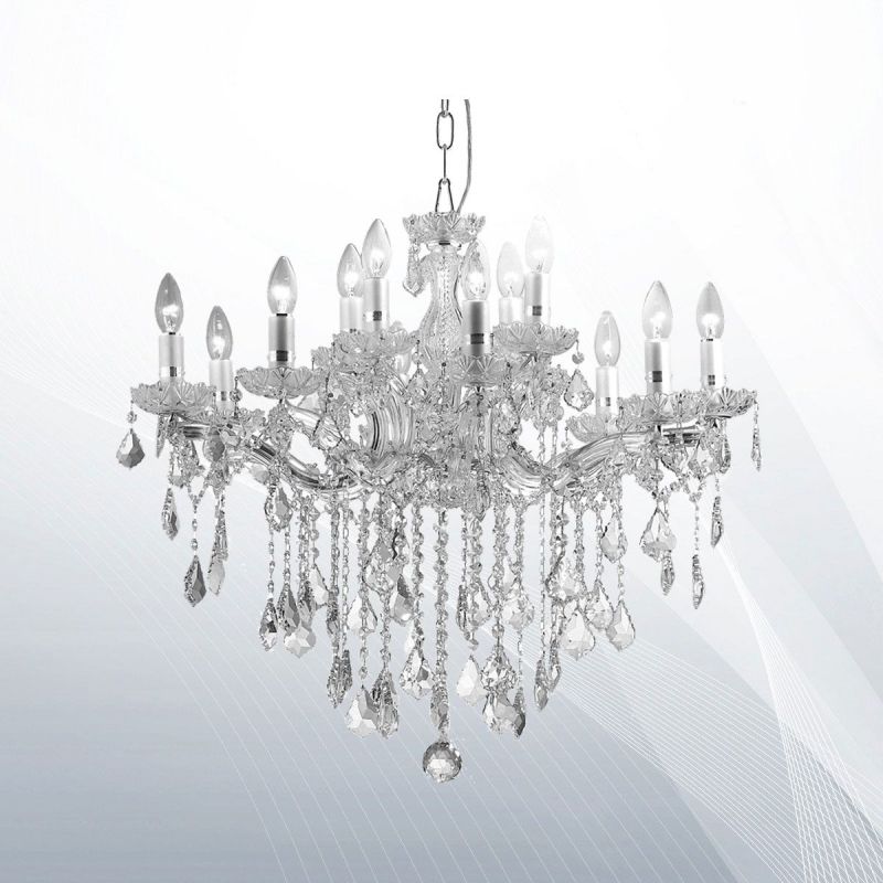 Люстра FLORIAN SP12 CROMO (035604), IDEAL LUX - Зображення 035604.jpg
