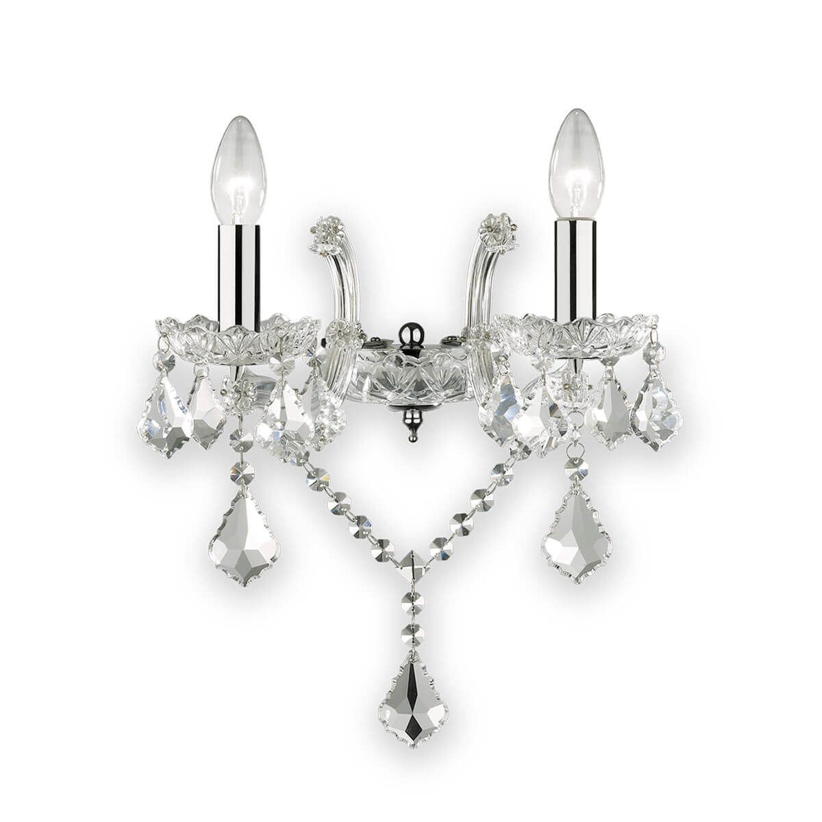 Бра FLORIAN AP2 CROMO (035642), IDEAL LUX - Зображення