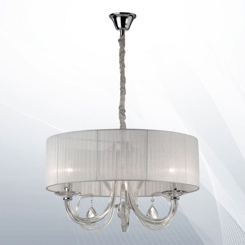 Люстра SWAN SP3 BIANCO (035840), IDEAL LUX - Зображення
