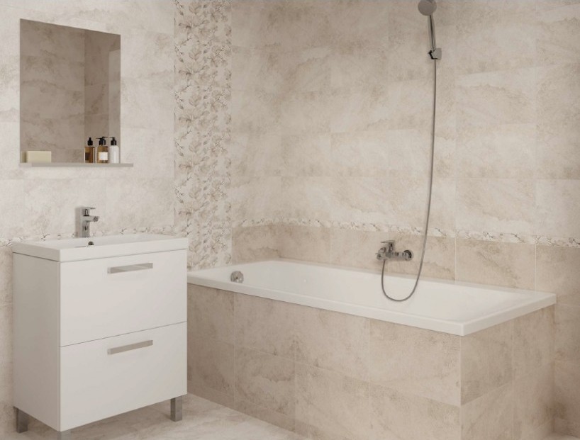 Плитка стінова Matilda Beige 250×400x8 Cersanit - Зображення 03875-cersanit-matilda-beige.jpg