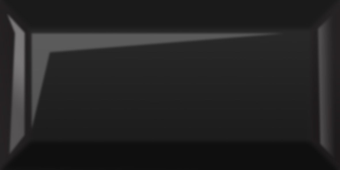 Плитка стінова Metrotiles чорний 100x200x7 Golden Tile - Зображення