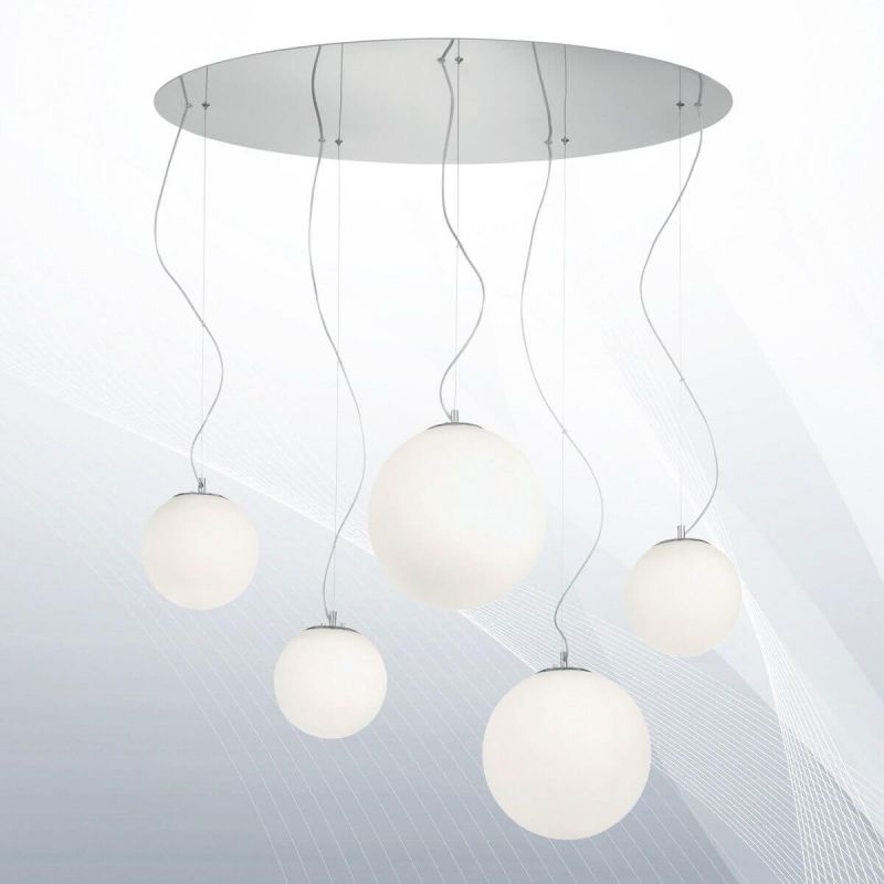 Люстра MAPA SP5 BIANCO (043562), IDEAL LUX - Зображення