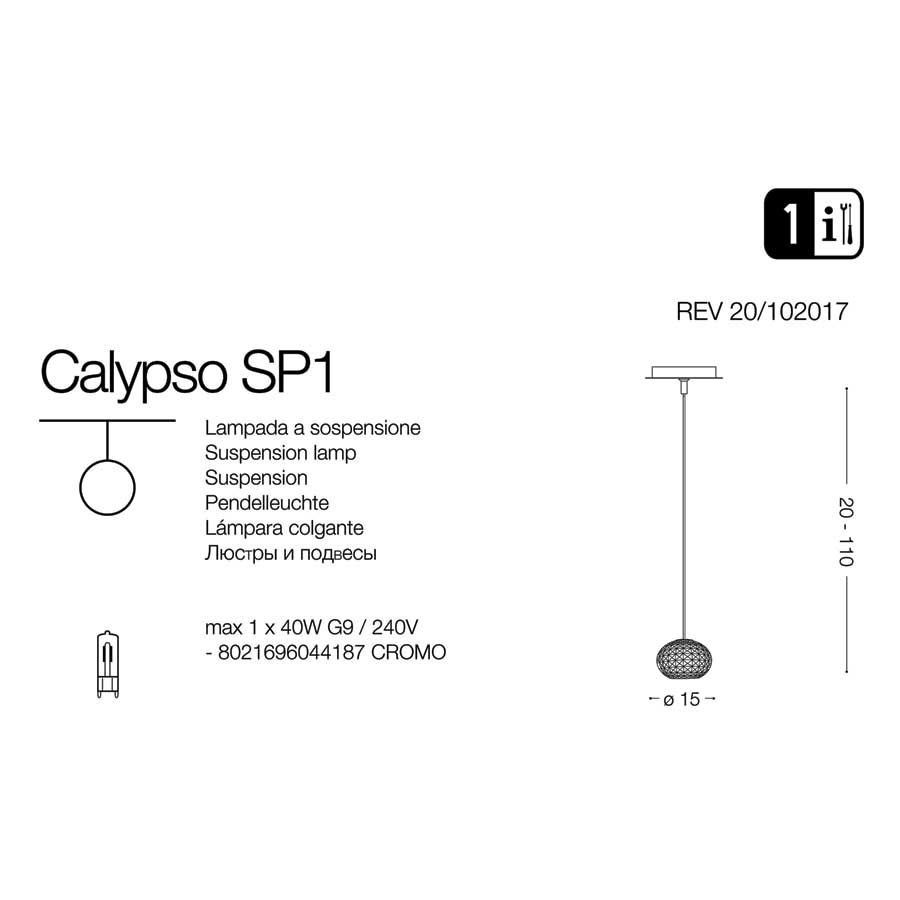 Люстра CALYPSO SP1 (044187), IDEAL LUX - Зображення 044187-.jpg