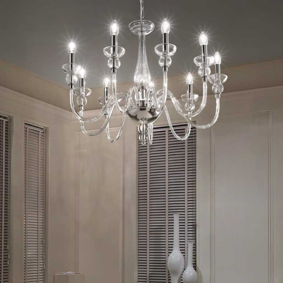 Люстра DOGE SP9 TRASPARENTE (044453), IDEAL LUX - Зображення 044453_2.jpg