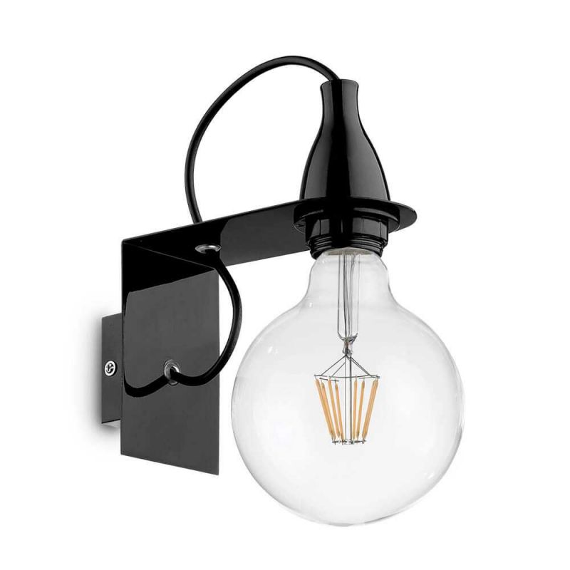 Бра MINIMAL AP1 NERO (045214), IDEAL LUX - Зображення