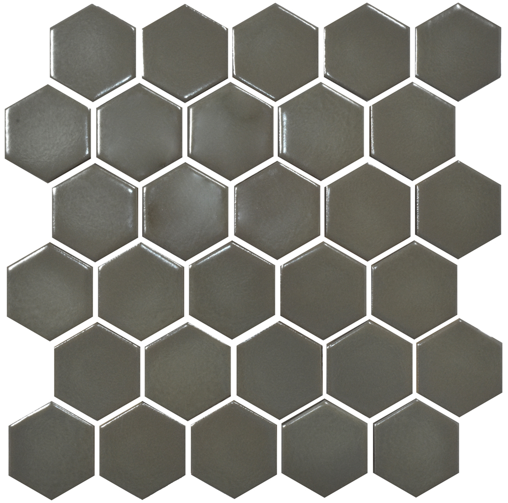 Мозаїка H 6020 Hexagon Dark Grey 295×295x9 Котто Кераміка - Зображення