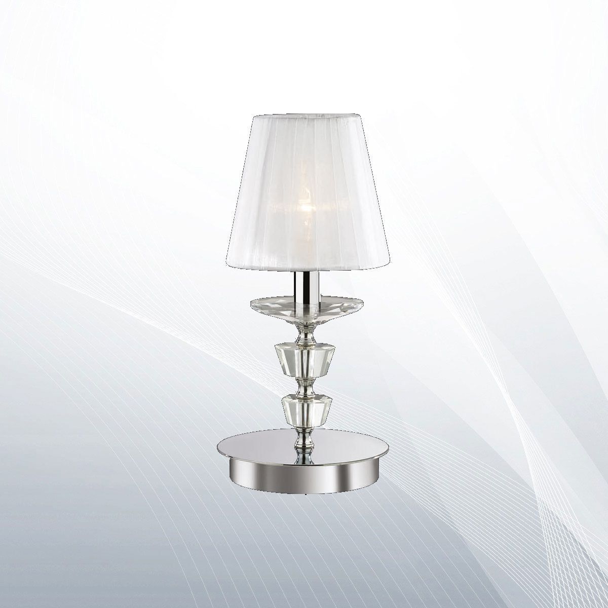 Настольная лампа PEGASO TL1 SMALL BIANCO (059266), IDEAL LUX - Зображення