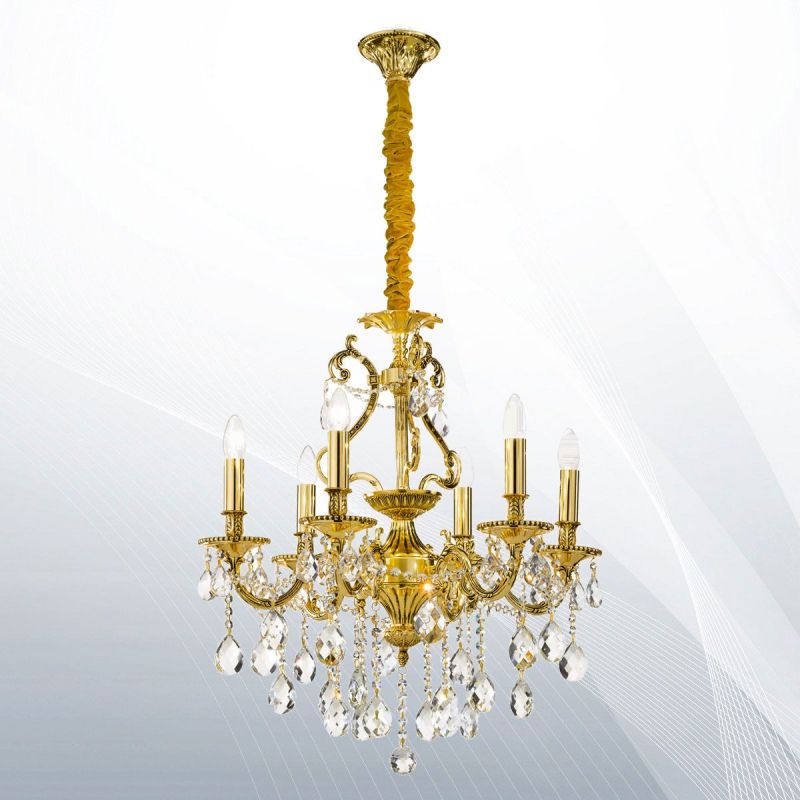 Люстра GIOCONDA SP6 ORO (060507), IDEAL LUX - Зображення