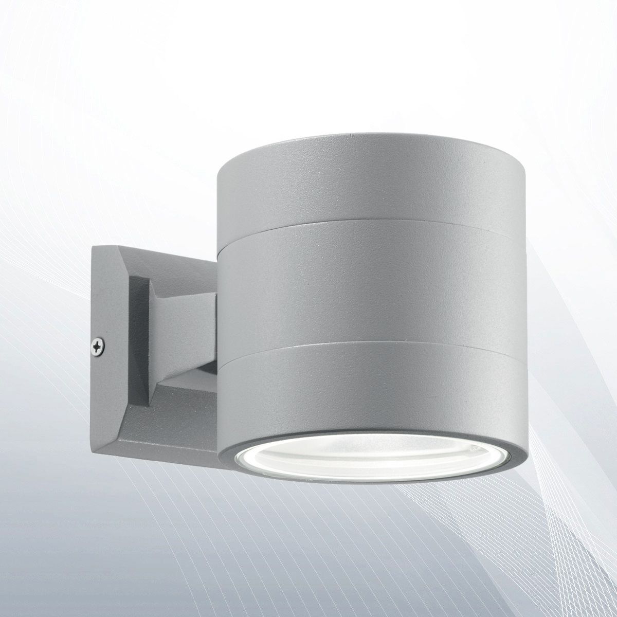 Світильник вуличний SNIF AP1 ROUND GRIGIO (061474), IDEAL LUX - Зображення 061474.jpg