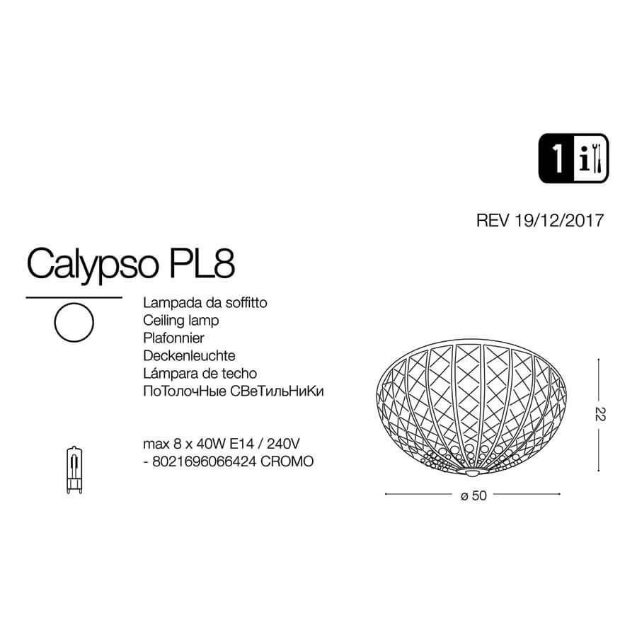 Світильник CALYPSO PL8 (066424), IDEAL LUX - Зображення 066424-_.jpg