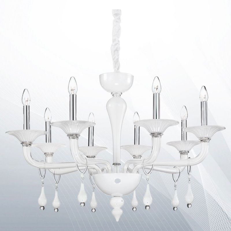 Люстра MIRAMARE SP8 (068190), IDEAL LUX - Зображення