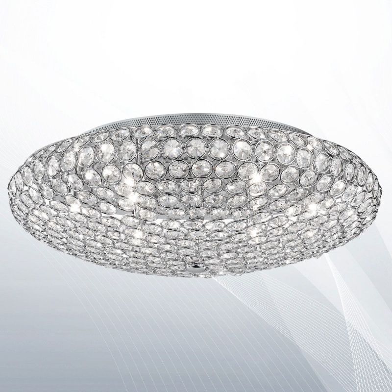 Світильник KING PL9 CROMO (073255), IDEAL LUX - Зображення