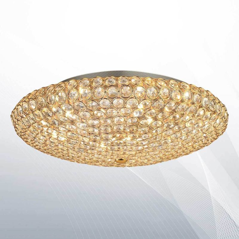 Світильник KING PL9 ORO (073262), IDEAL LUX - Зображення