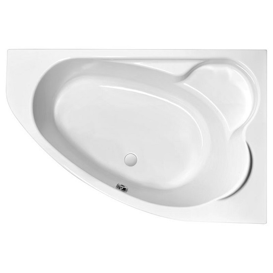 Ванна асиметрична права Kaliope 153x100, Cersanit - Зображення