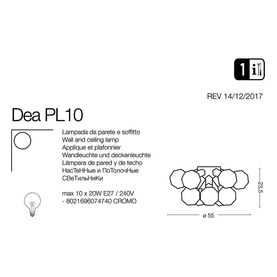 Світильник DEA PL10 (074740), IDEAL LUX - Зображення 074740-1_.jpg