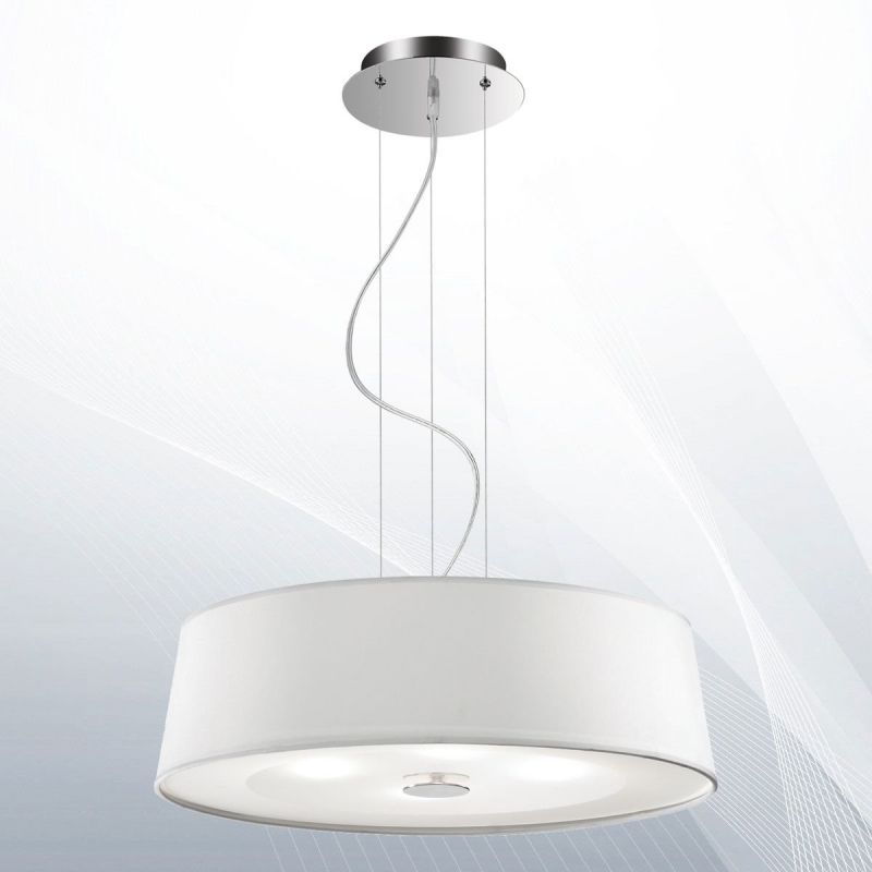 Люстра HILTON SP4 ROUND BIANCO (075501), IDEAL LUX - Зображення