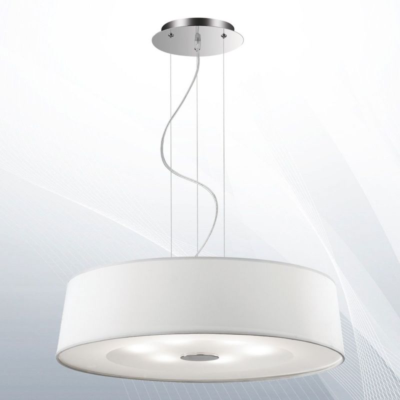 Люстра HILTON SP6 ROUND BIANCO (075518), IDEAL LUX - Зображення 075518.jpg
