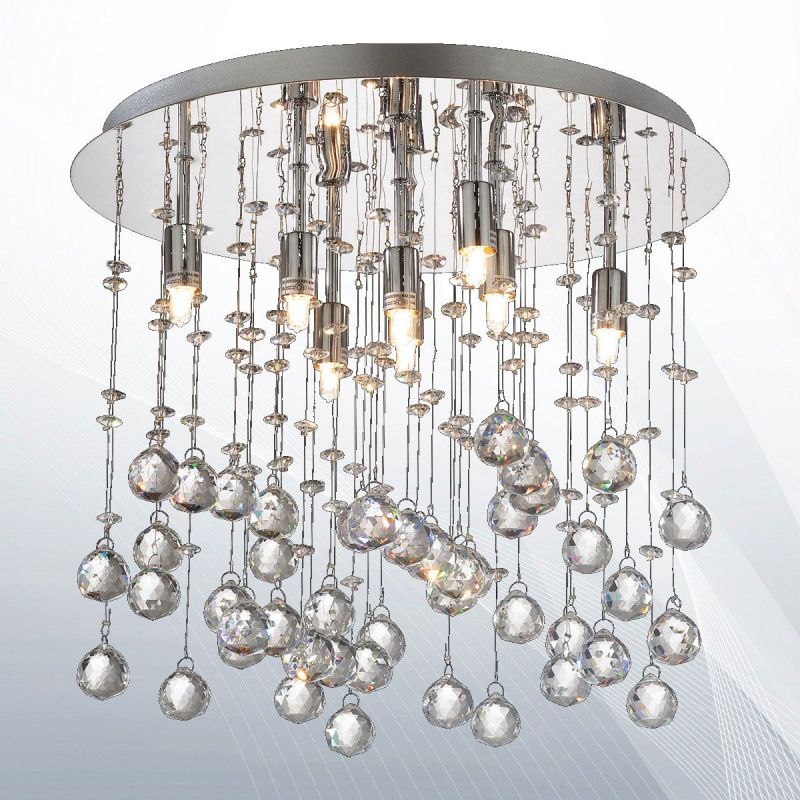 Світильник MOONLIGHT PL8 CROMO (077796), IDEAL LUX - Зображення