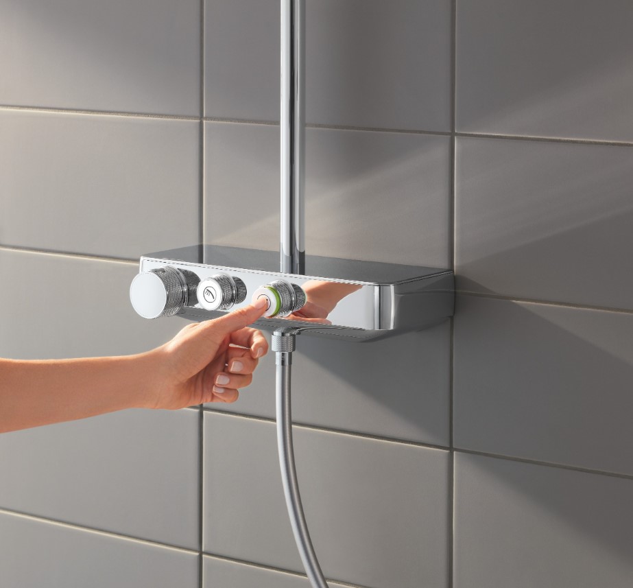 Душевая система Euphoria SmartControl 260 Mono (26509000), Grohe - Зображення 07e40-2650-2.jpg