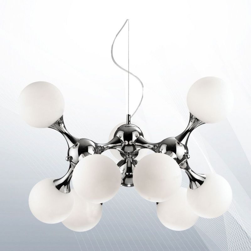 Люстра NODI SP9 BIANCO (082059), IDEAL LUX - Зображення