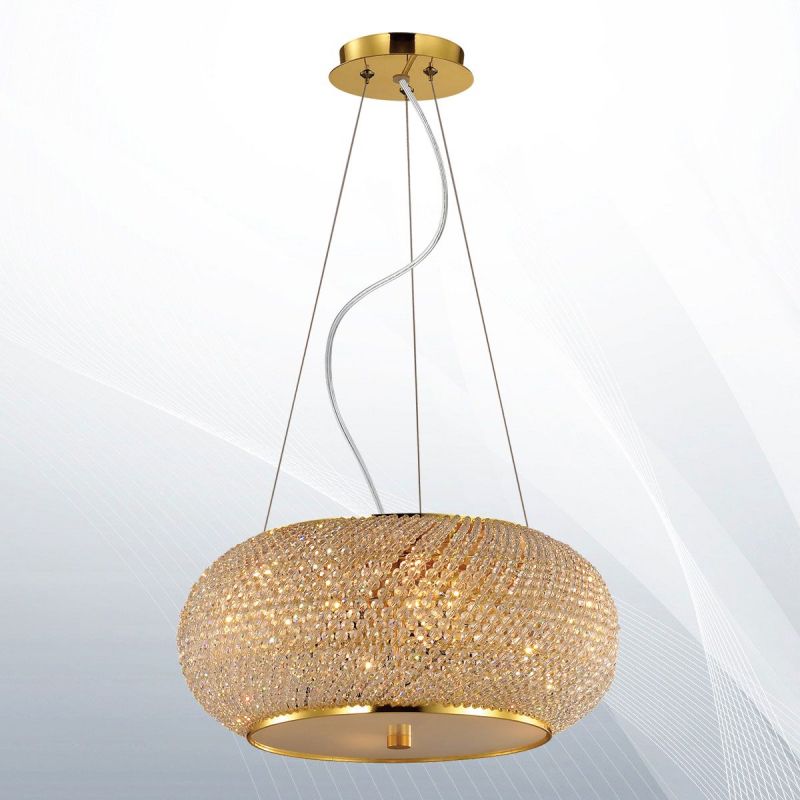 Люстра PASHA' SP6 ORO (082172), IDEAL LUX - Зображення