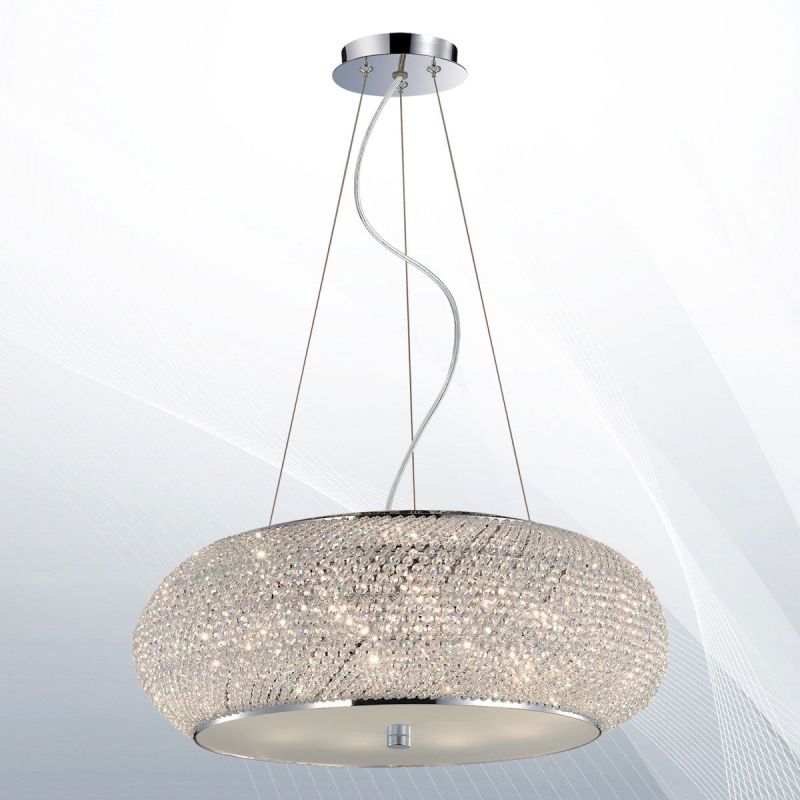 Люстра PASHA' SP10 CROMO (082196), IDEAL LUX - Зображення
