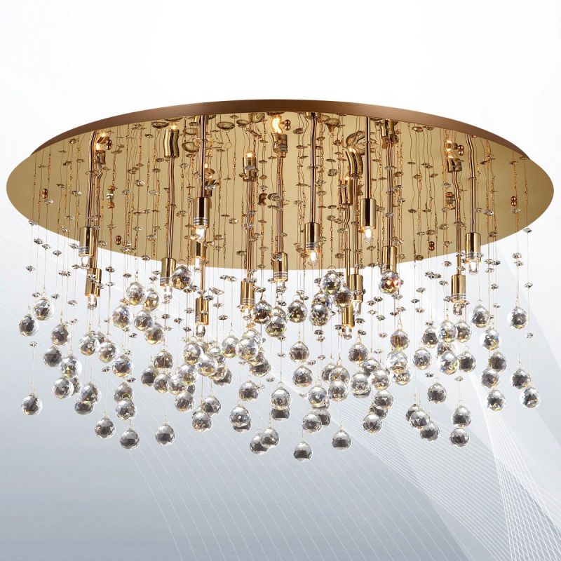 Світильник MOONLIGHT PL15 ORO (082790), IDEAL LUX - Зображення