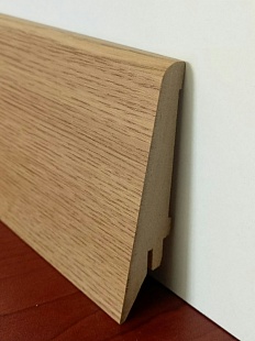 Плінтус МДФ Супер Профіль ПП 1682 Дуб - Зображення