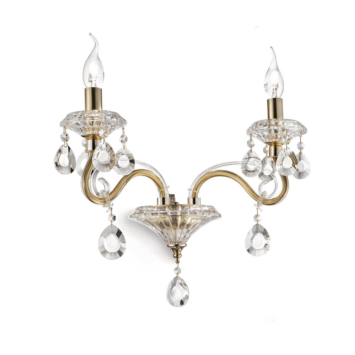 Бра NEGRESCO AP2 ORO (087757), IDEAL LUX - Зображення