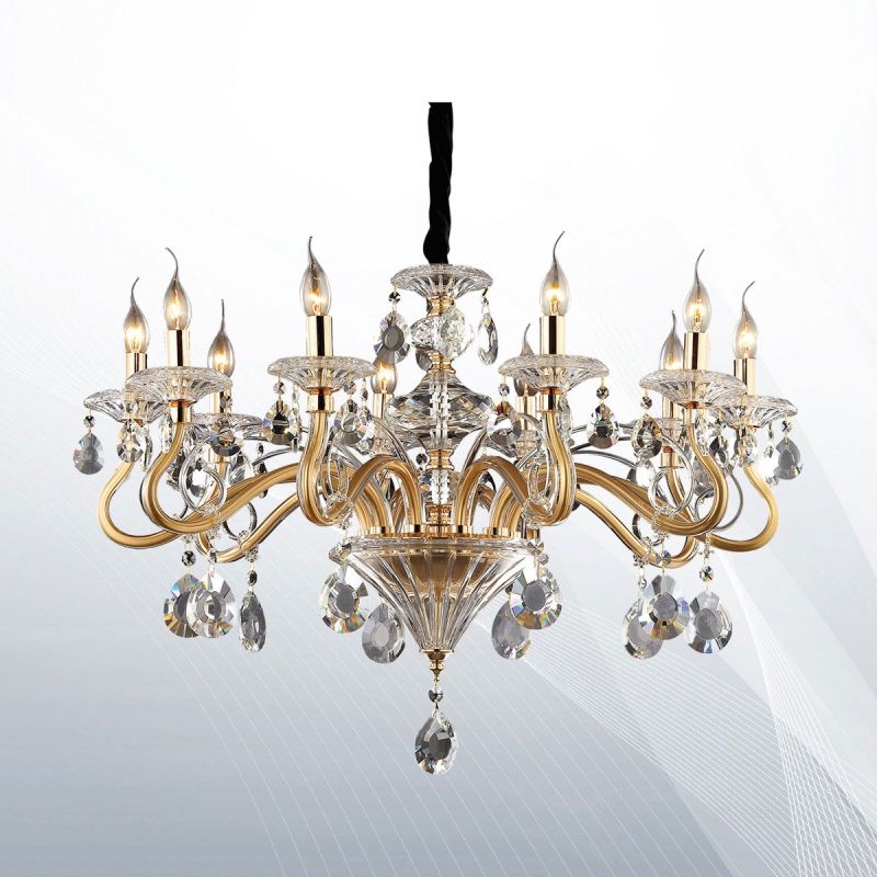 Люстра NEGRESCO SP10 ORO (087771), IDEAL LUX - Зображення