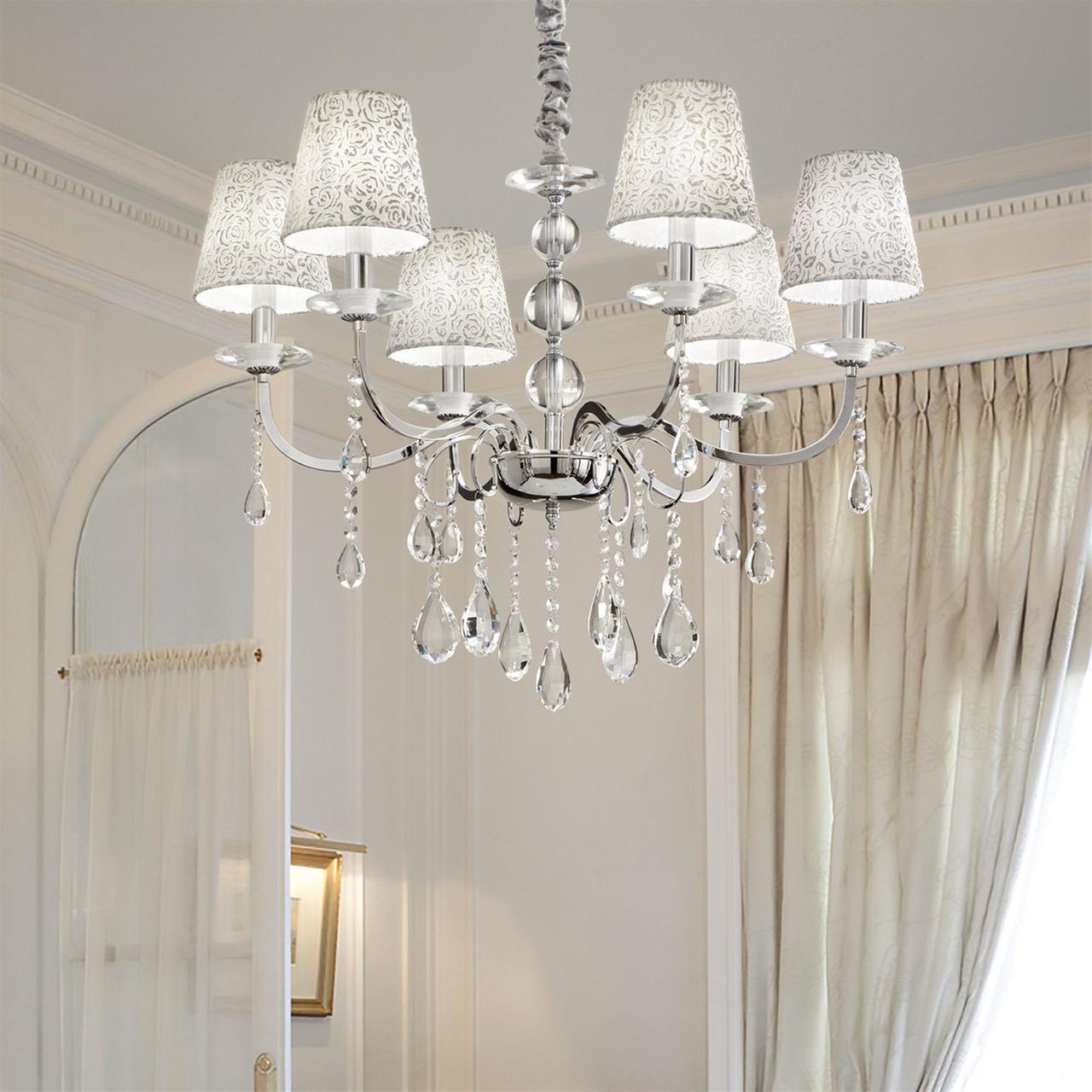 Люстра PANTHEON SP6 ARGENTO (088051), IDEAL LUX - Зображення 088051_IN.jpg