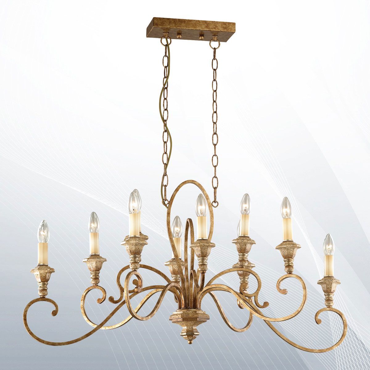 Люстра CORTINA SP10 (088433), IDEAL LUX - Зображення