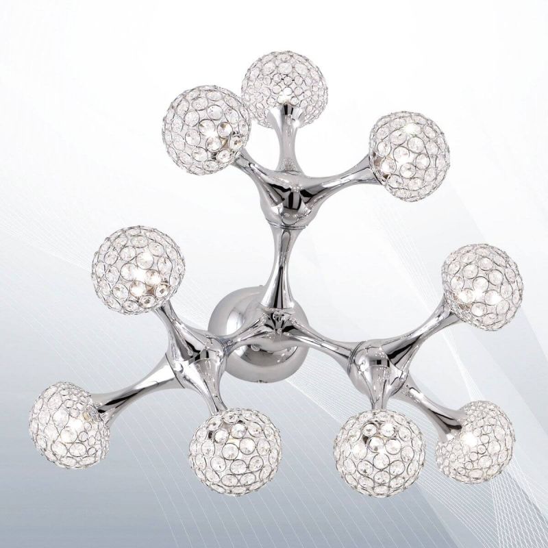 Світильник NODI CRYSTAL PL9 (093505), IDEAL LUX - Зображення