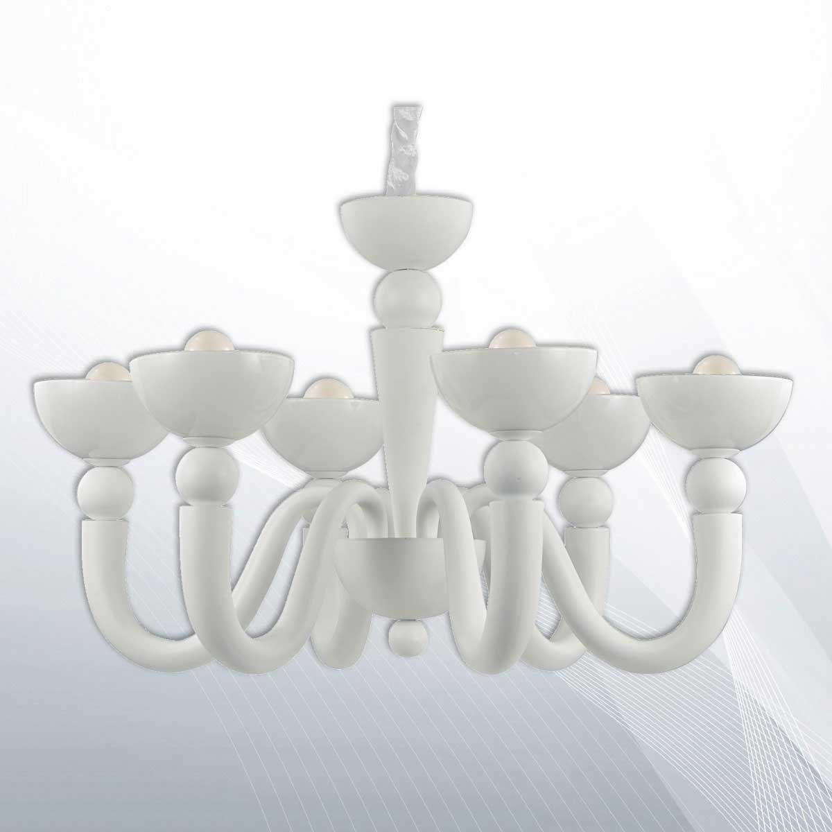 Люстра BON BON SP6 BIANCO (093994), IDEAL LUX - Зображення