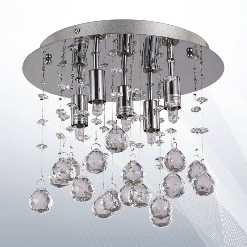 Світильник MOONLIGHT PL5 CROMO (094649), IDEAL LUX - Зображення