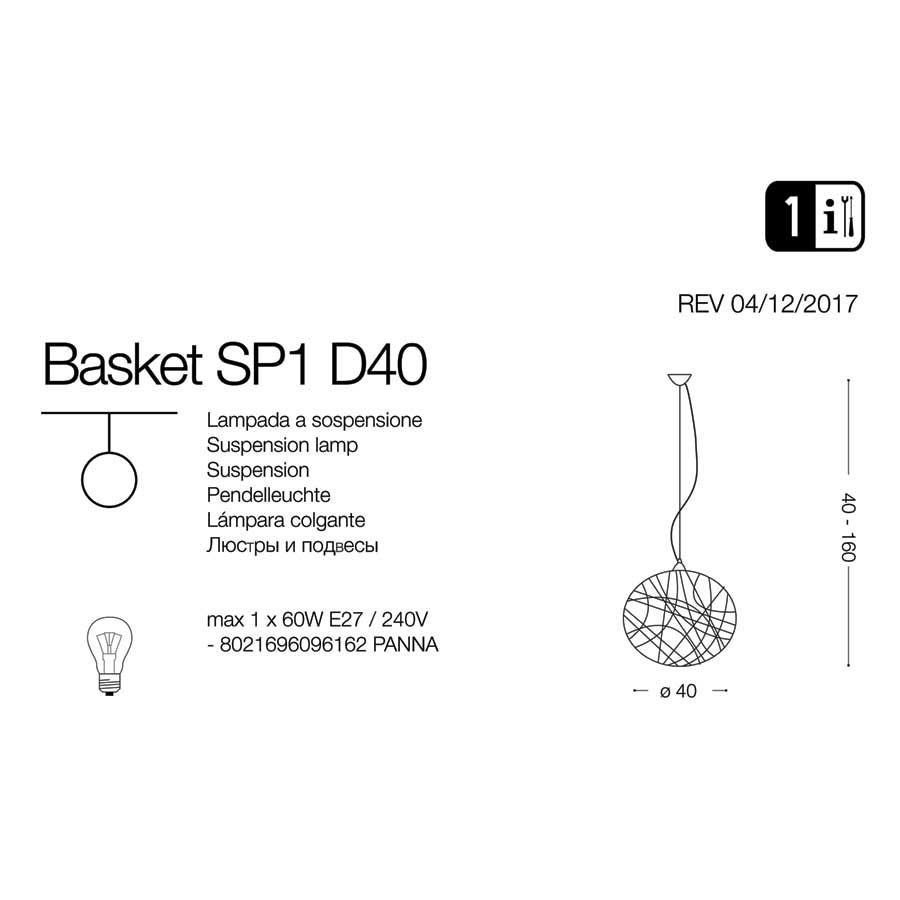Люстра BASKET SP1 D40 (096162), IDEAL LUX - Зображення 096162.jpg-.jpg
