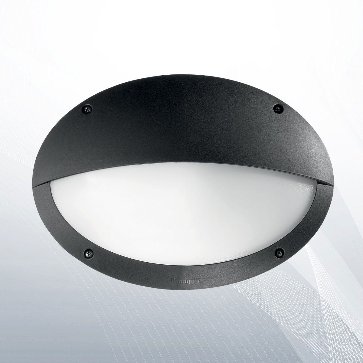 Світильник вуличний MADDI-2 AP1 NERO (096728), IDEAL LUX - Зображення