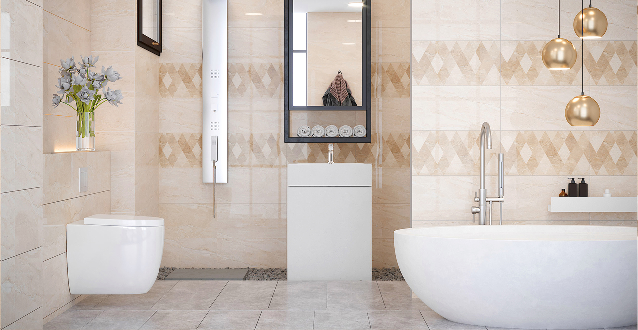 Плитка стінова Marmo Milano rhombus 300x600x9 Golden Tile - Зображення 0997f-0195596001563273465.jpg