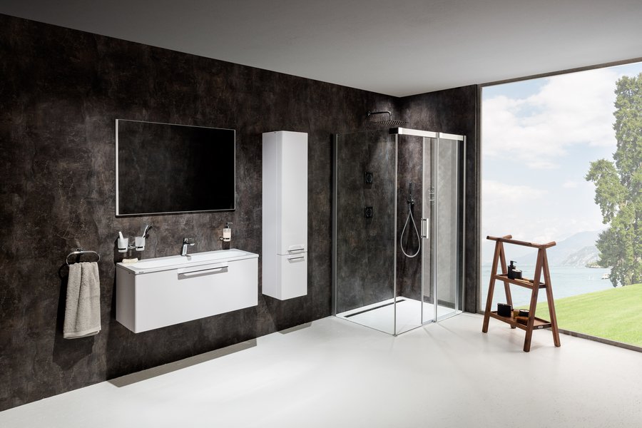 Душова кабіна прямокутна MSDPS-110-80 R Transparent, (0WPD4C00Z1) RAVAK - Зображення 0WPD4C00Z1-1.jpg