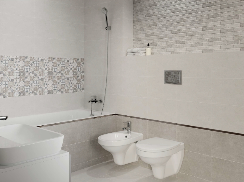 Плитка стінова Snowdrops Light Grey 200×600x8,5 Cersanit - Зображення 0a431-phklgdwcb1.jpg