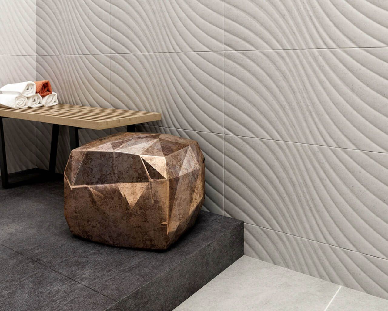 Плитка настенная Emilly Grys STR 300x600x9 Paradyz - Зображення 0af1f-aranzacja-lazienki-w-modnych-szarosciach-emilly-milio-ceramika-paradyz.jpg