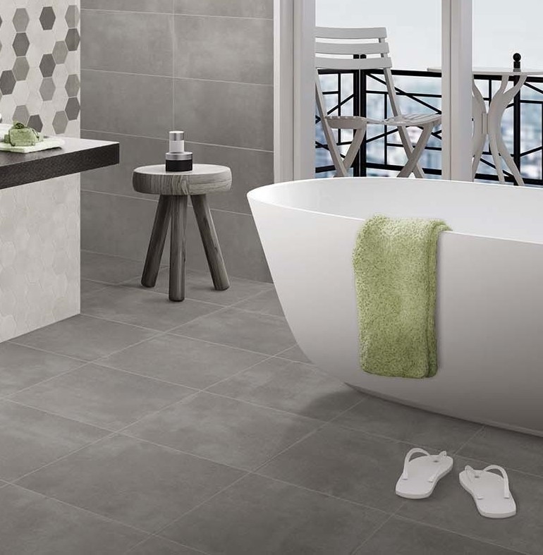 Плитка керамогранітна Town Grey Rect 600x600x9 Stargres - Зображення 0d979-stargres-town-grey-2.jpg