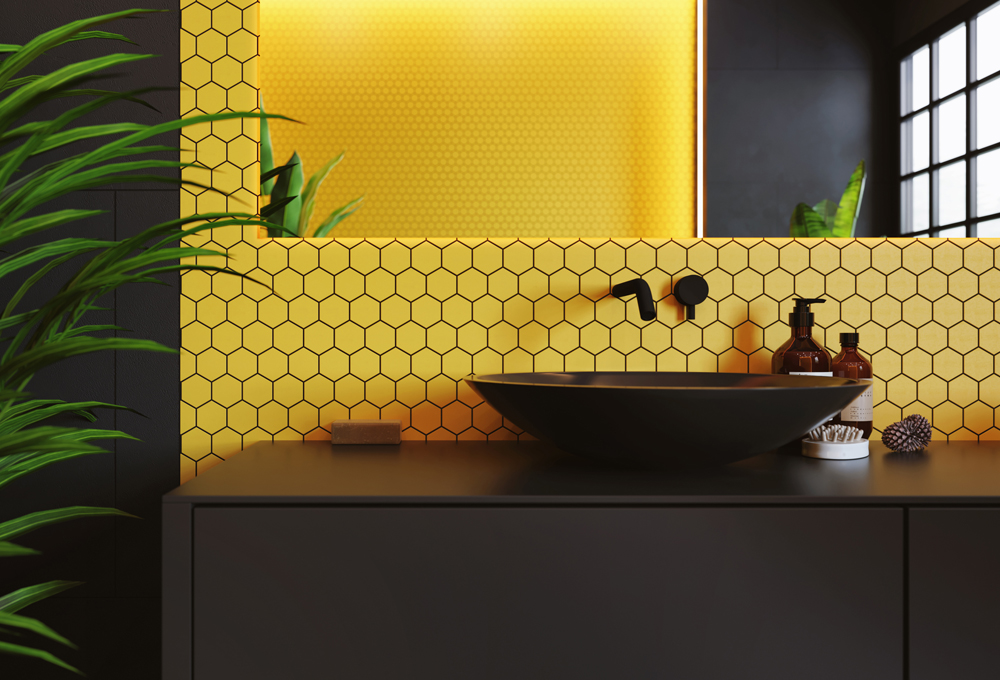 Мозаїка H 6025 Hexagon Dark Yellow 295×295x9 Котто Кераміка - Зображення 0f71f-10000-1-.jpg